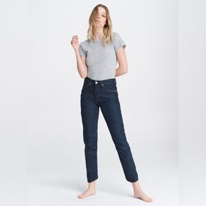 Rag & Bone // Engineer Jean // High Rise Straight in Cote d Azur // Size 26